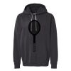 Unisex Garment-Dyed Lightweight Fleece Hooded Sweatshirt Thumbnail