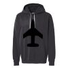 Unisex Garment-Dyed Lightweight Fleece Hooded Sweatshirt Thumbnail