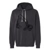 Unisex Garment-Dyed Lightweight Fleece Hooded Sweatshirt Thumbnail