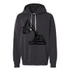 Unisex Garment-Dyed Lightweight Fleece Hooded Sweatshirt Thumbnail