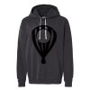 Unisex Garment-Dyed Lightweight Fleece Hooded Sweatshirt Thumbnail