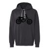 Unisex Garment-Dyed Lightweight Fleece Hooded Sweatshirt Thumbnail