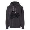 Unisex Garment-Dyed Lightweight Fleece Hooded Sweatshirt Thumbnail