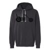Unisex Garment-Dyed Lightweight Fleece Hooded Sweatshirt Thumbnail
