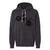 Unisex Garment-Dyed Lightweight Fleece Hooded Sweatshirt Thumbnail
