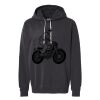 Unisex Garment-Dyed Lightweight Fleece Hooded Sweatshirt Thumbnail