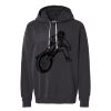 Unisex Garment-Dyed Lightweight Fleece Hooded Sweatshirt Thumbnail