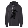Unisex Garment-Dyed Lightweight Fleece Hooded Sweatshirt Thumbnail