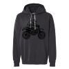 Unisex Garment-Dyed Lightweight Fleece Hooded Sweatshirt Thumbnail