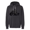 Unisex Garment-Dyed Lightweight Fleece Hooded Sweatshirt Thumbnail
