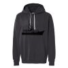 Unisex Garment-Dyed Lightweight Fleece Hooded Sweatshirt Thumbnail