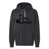 Unisex Garment-Dyed Lightweight Fleece Hooded Sweatshirt Thumbnail