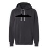 Unisex Garment-Dyed Lightweight Fleece Hooded Sweatshirt Thumbnail
