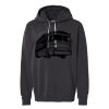 Unisex Garment-Dyed Lightweight Fleece Hooded Sweatshirt Thumbnail