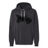 Unisex Garment-Dyed Lightweight Fleece Hooded Sweatshirt Thumbnail