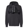 Unisex Garment-Dyed Lightweight Hooded Sweatshirt Thumbnail