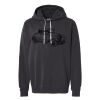 Unisex Garment-Dyed Lightweight Fleece Hooded Sweatshirt Thumbnail