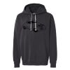 Unisex Garment-Dyed Lightweight Fleece Hooded Sweatshirt Thumbnail
