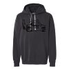Unisex Garment-Dyed Lightweight Fleece Hooded Sweatshirt Thumbnail