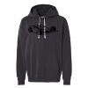 Unisex Garment-Dyed Lightweight Fleece Hooded Sweatshirt Thumbnail