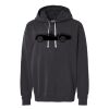 Unisex Garment-Dyed Lightweight Fleece Hooded Sweatshirt Thumbnail