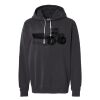 Unisex Garment-Dyed Lightweight Fleece Hooded Sweatshirt Thumbnail