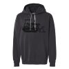 Unisex Garment-Dyed Lightweight Fleece Hooded Sweatshirt Thumbnail