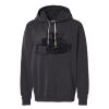 Unisex Garment-Dyed Lightweight Fleece Hooded Sweatshirt Thumbnail