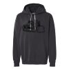 Unisex Garment-Dyed Lightweight Fleece Hooded Sweatshirt Thumbnail