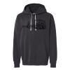 Unisex Garment-Dyed Lightweight Fleece Hooded Sweatshirt Thumbnail