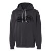 Unisex Garment-Dyed Lightweight Fleece Hooded Sweatshirt Thumbnail