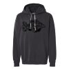 Unisex Garment-Dyed Lightweight Fleece Hooded Sweatshirt Thumbnail