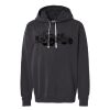 Unisex Garment-Dyed Lightweight Fleece Hooded Sweatshirt Thumbnail