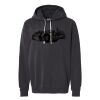 Unisex Garment-Dyed Lightweight Fleece Hooded Sweatshirt Thumbnail