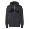Unisex Garment-Dyed Lightweight Fleece Hooded Sweatshirt Thumbnail