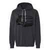 Unisex Garment-Dyed Lightweight Fleece Hooded Sweatshirt Thumbnail
