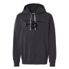 Unisex Garment-Dyed Lightweight Fleece Hooded Sweatshirt Thumbnail