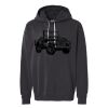 Unisex Garment-Dyed Lightweight Fleece Hooded Sweatshirt Thumbnail