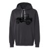 Unisex Garment-Dyed Lightweight Fleece Hooded Sweatshirt Thumbnail