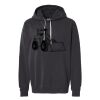 Unisex Garment-Dyed Lightweight Fleece Hooded Sweatshirt Thumbnail