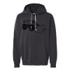 Unisex Garment-Dyed Lightweight Fleece Hooded Sweatshirt Thumbnail
