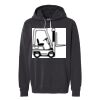 Unisex Garment-Dyed Lightweight Fleece Hooded Sweatshirt Thumbnail
