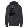 Unisex Garment-Dyed Lightweight Fleece Hooded Sweatshirt Thumbnail