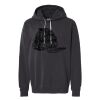 Unisex Garment-Dyed Lightweight Fleece Hooded Sweatshirt Thumbnail