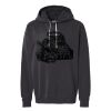 Unisex Garment-Dyed Lightweight Fleece Hooded Sweatshirt Thumbnail