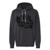 Unisex Garment-Dyed Lightweight Fleece Hooded Sweatshirt Thumbnail