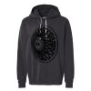 Unisex Garment-Dyed Lightweight Fleece Hooded Sweatshirt Thumbnail