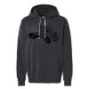 Unisex Garment-Dyed Lightweight Fleece Hooded Sweatshirt Thumbnail