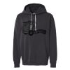 Unisex Garment-Dyed Lightweight Fleece Hooded Sweatshirt Thumbnail