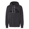 Unisex Garment-Dyed Lightweight Fleece Hooded Sweatshirt Thumbnail